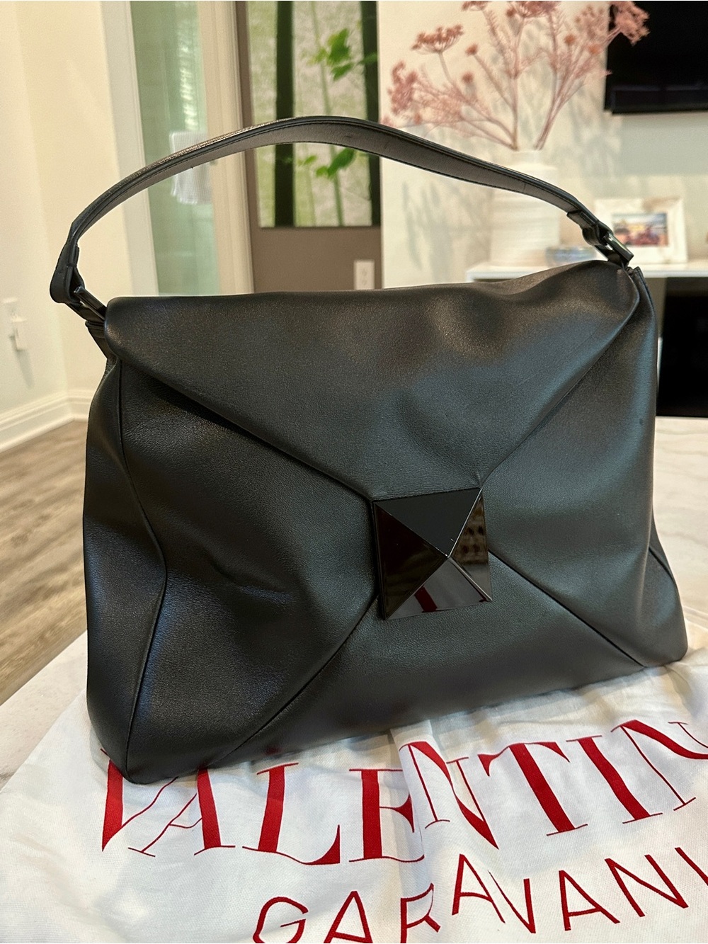 Valentino Garavani Black Shoulder Bag
